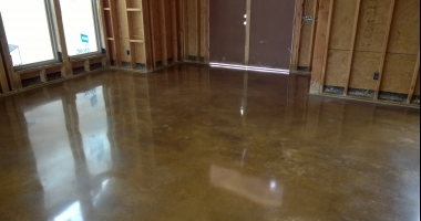 residential polished concrete